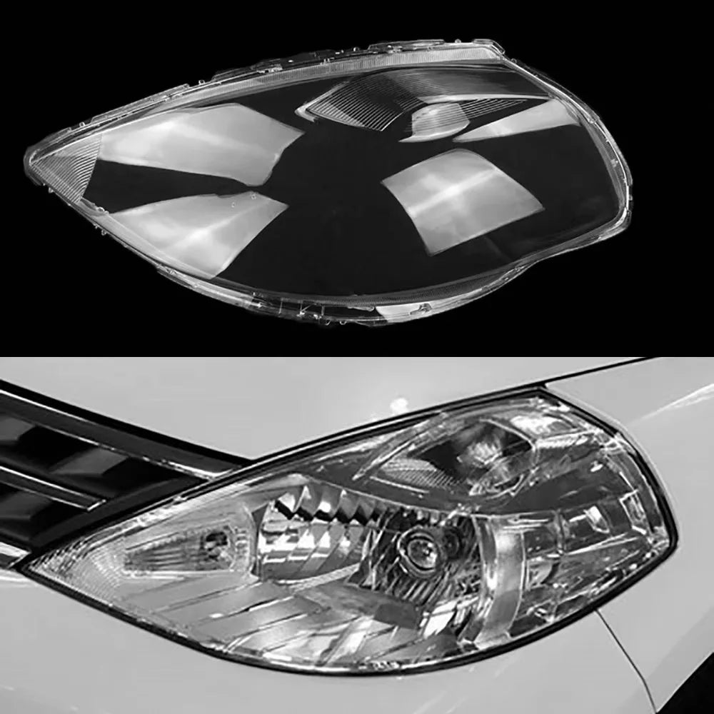 For Nissan Tiida Versa 2008 2009 2010 Car Accessories Headlight Cover Headlamp Shell Transparent Lampshade Case Lens Plexiglass