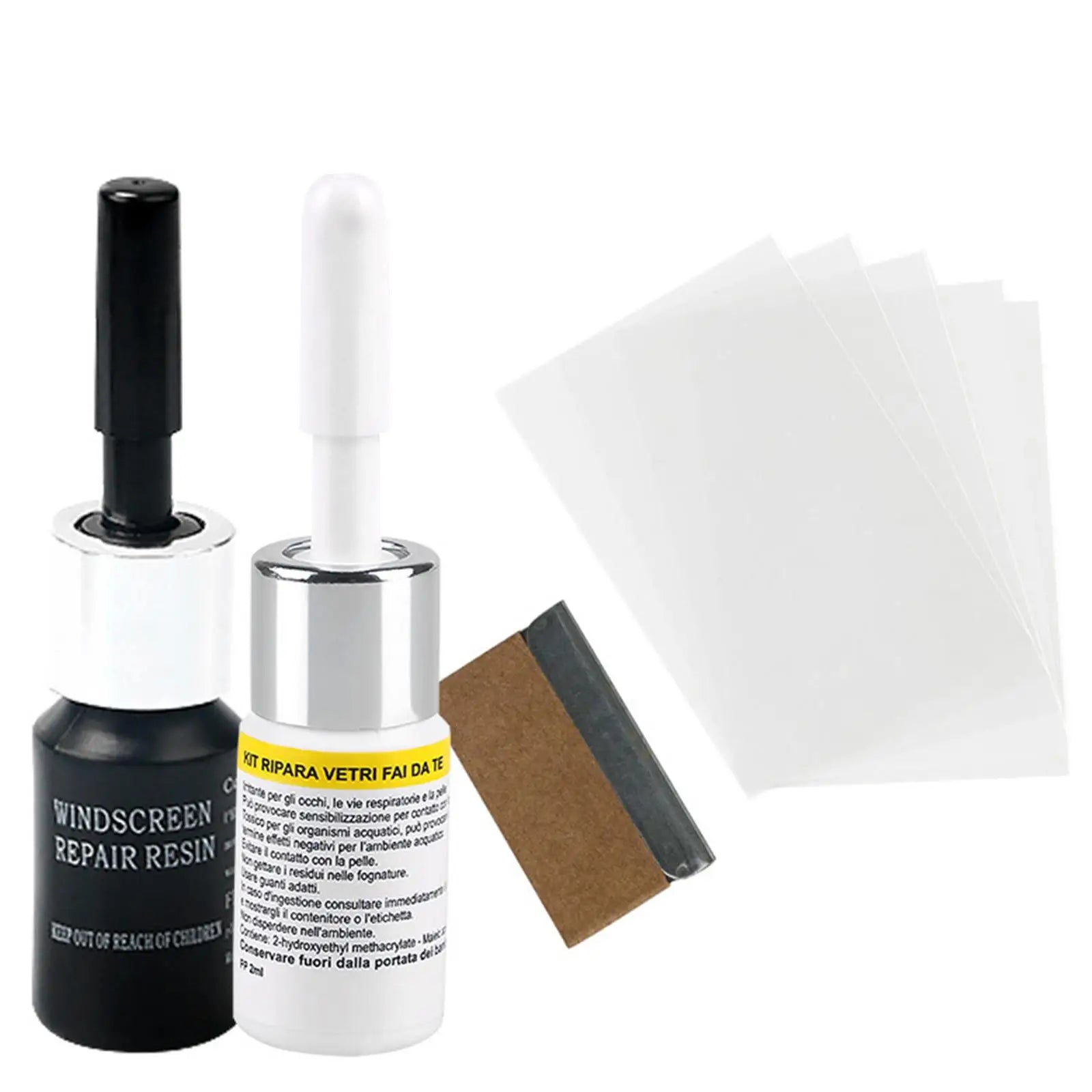 Kit Profesional de Reparación de Parabrisas – Resina Nano-Tecnológica de Alta Resistencia