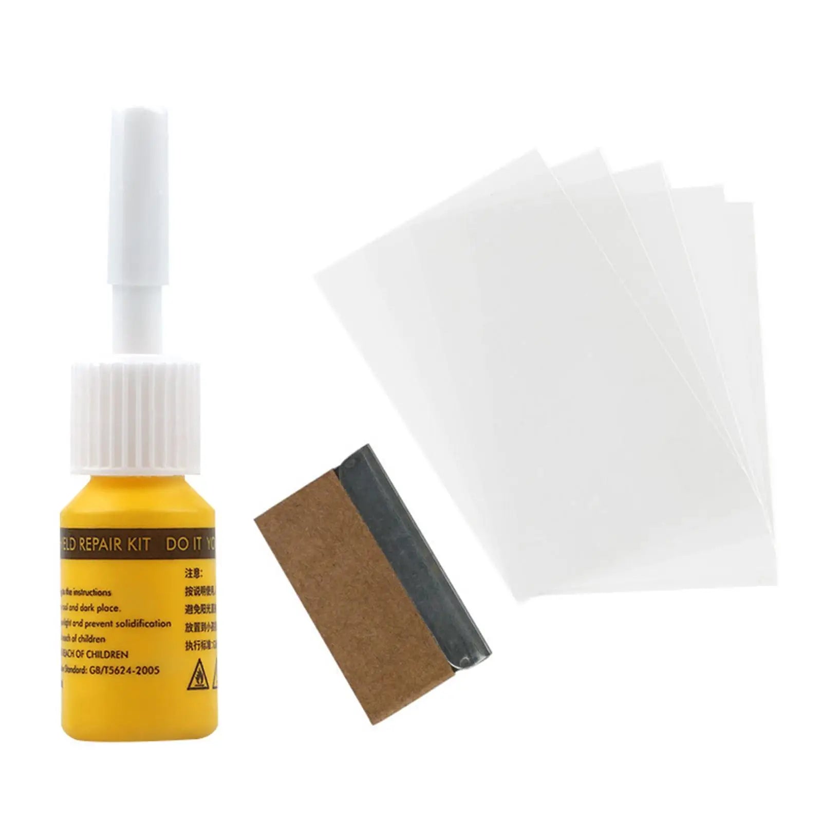 Kit Profesional de Reparación de Parabrisas – Resina Nano-Tecnológica de Alta Resistencia