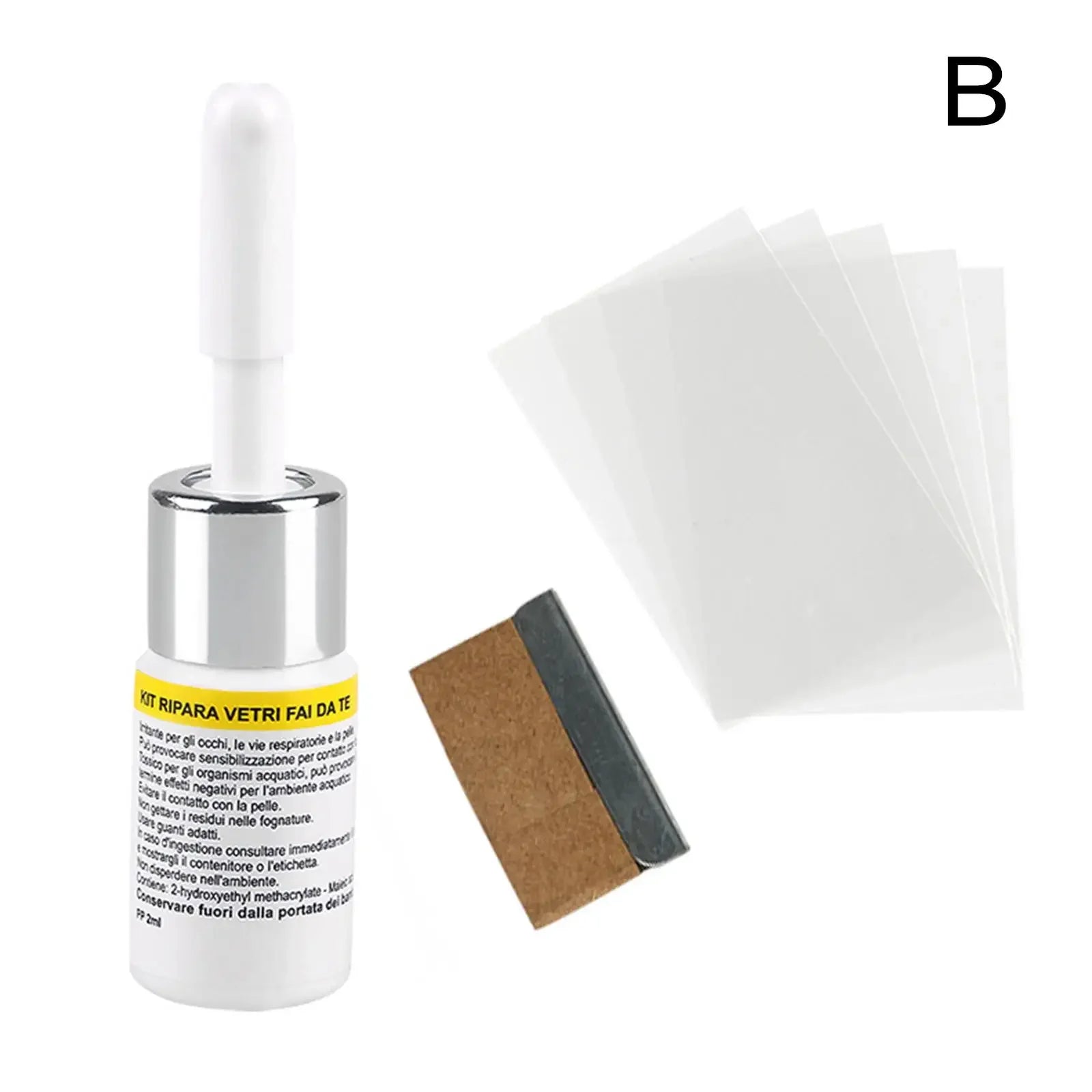 Kit Profesional de Reparación de Parabrisas – Resina Nano-Tecnológica de Alta Resistencia