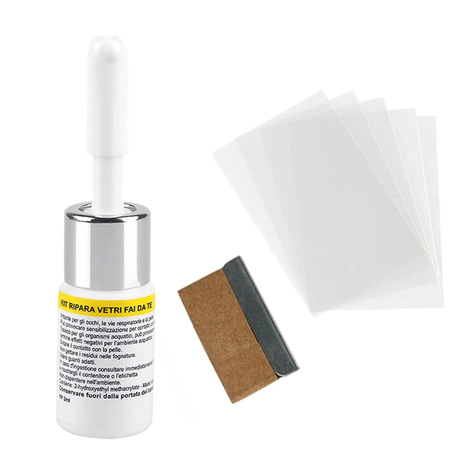 Kit Profesional de Reparación de Parabrisas – Resina Nano-Tecnológica de Alta Resistencia