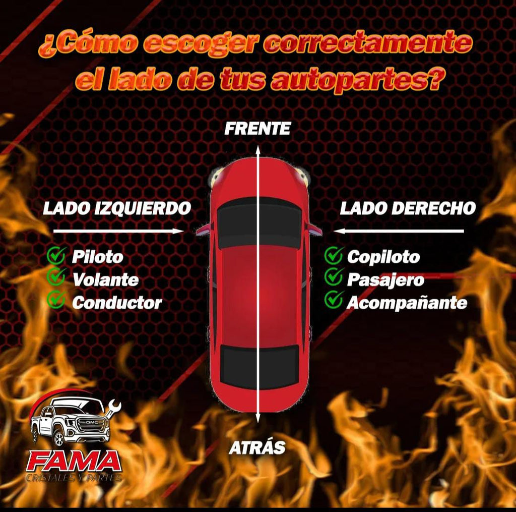 Faro Izquierdo Nissan Versa 2015-2019 / V-Drive 2020-2025 | Marca TYC