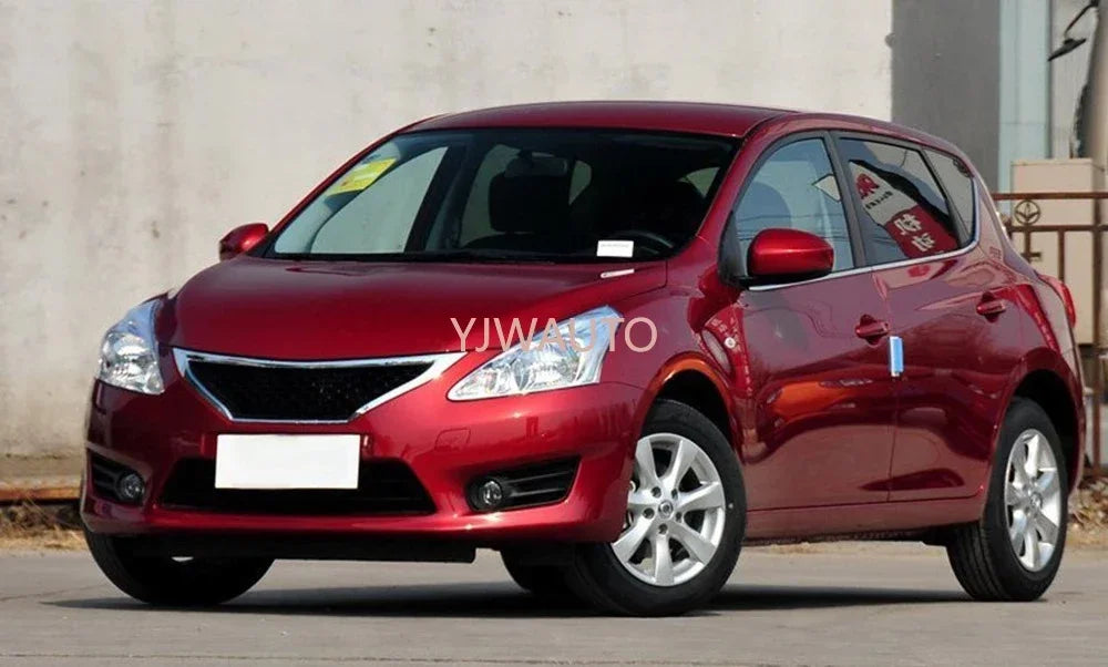 For Nissan Tiida Versa 2011~2014 Headlamp Cover Car Headlight Lens Glass Replacement Front Auto Shell